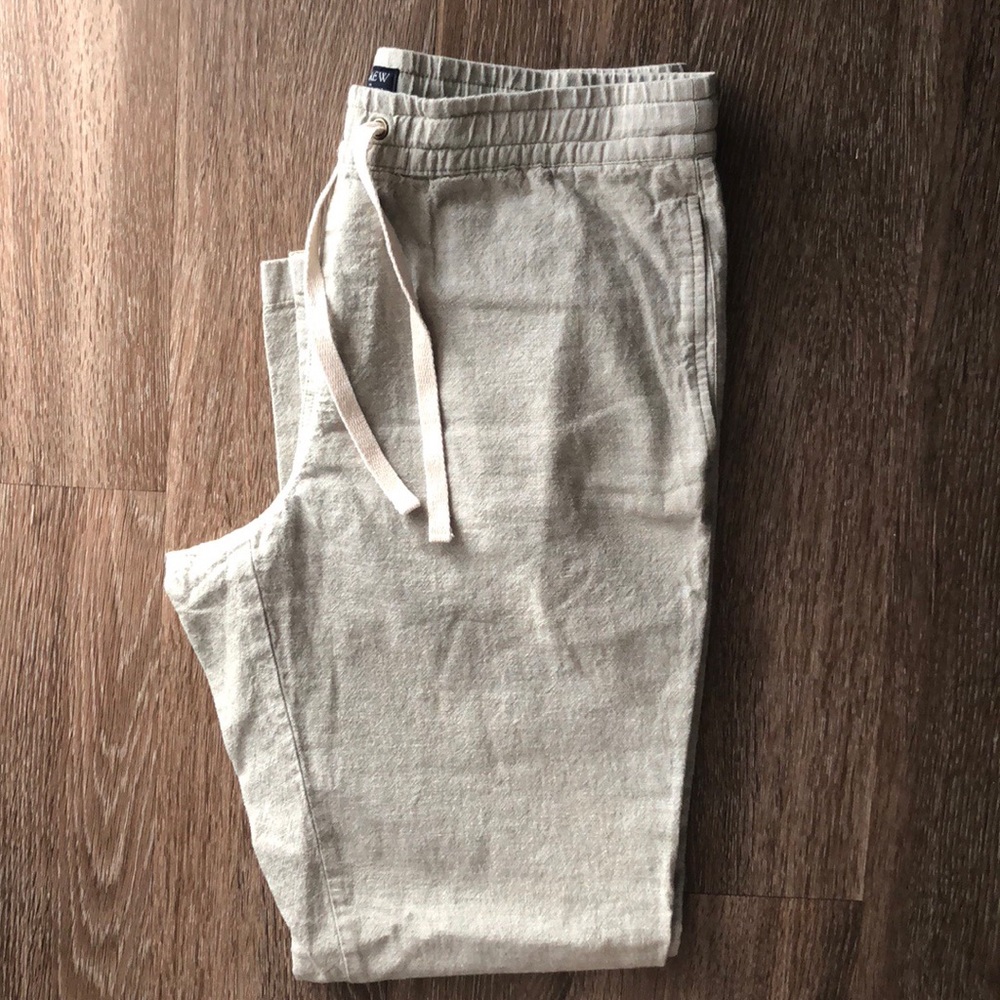 Men’s J.Crew Driggs Linen Pant